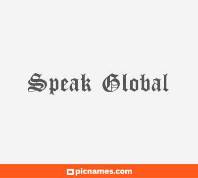 Speak Global